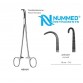 Negus Forceps, Curved , 19 cm